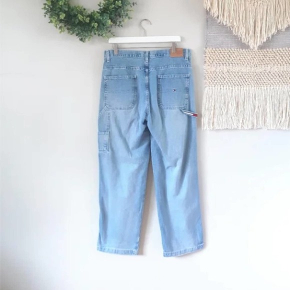 Vintage Y2K/2000s Tommy Hilfiger Carpenter Jeans Women's size 12 - Picture 3 of 7